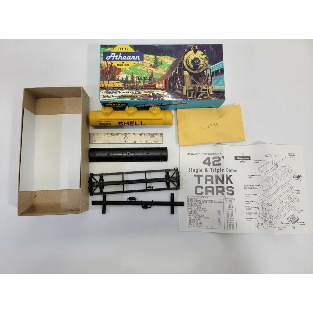 Athearn Trains 1500 3 Dome Tank Shell HO Scale‎ Plastic Model Train NEW